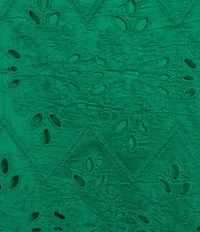 Skies Are Blue Eyelet Halter Neck Sleeveless Tiered Maxi Dress