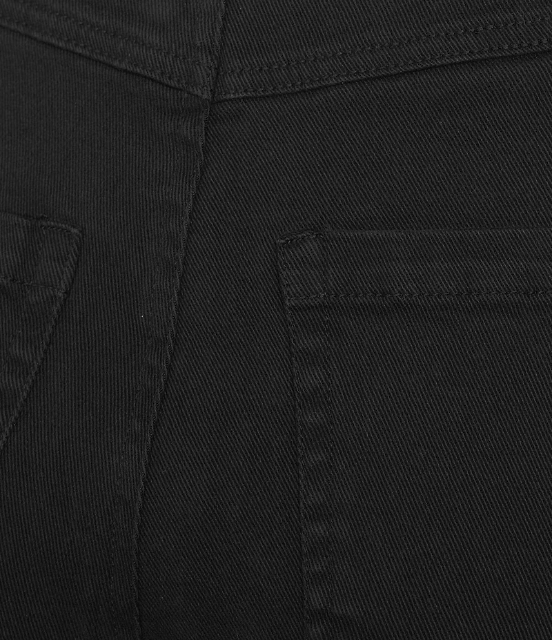 Skies Are Blue High Rise Wide Leg Cotton Twill Pants