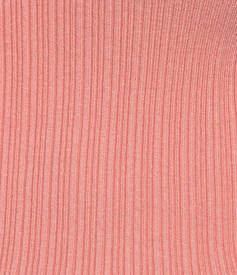 Skies Are Blue Knit V-Neck Sleeveless Contrast Trim Tank