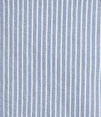 Skies Are Blue Pinstripe Sweetheart Neck Sleeveless Washed Denim Coordinating Vest Top