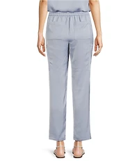 Skies Are Blue Pintuck Drawstring Coordinating Cargo Pants
