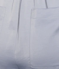 Skies Are Blue Pintuck Drawstring Coordinating Cargo Pants