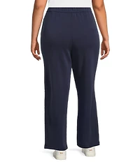 Skies Are Blue Plus High Rise Brushed Modal Blend Drawstring Pants