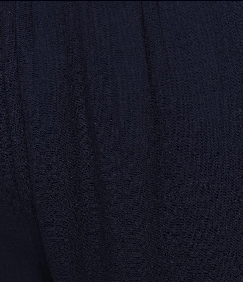 Skies Are Blue Plus Size Double Gauze Wide Leg Pants