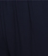 Skies Are Blue Plus Size Double Gauze Wide Leg Pants