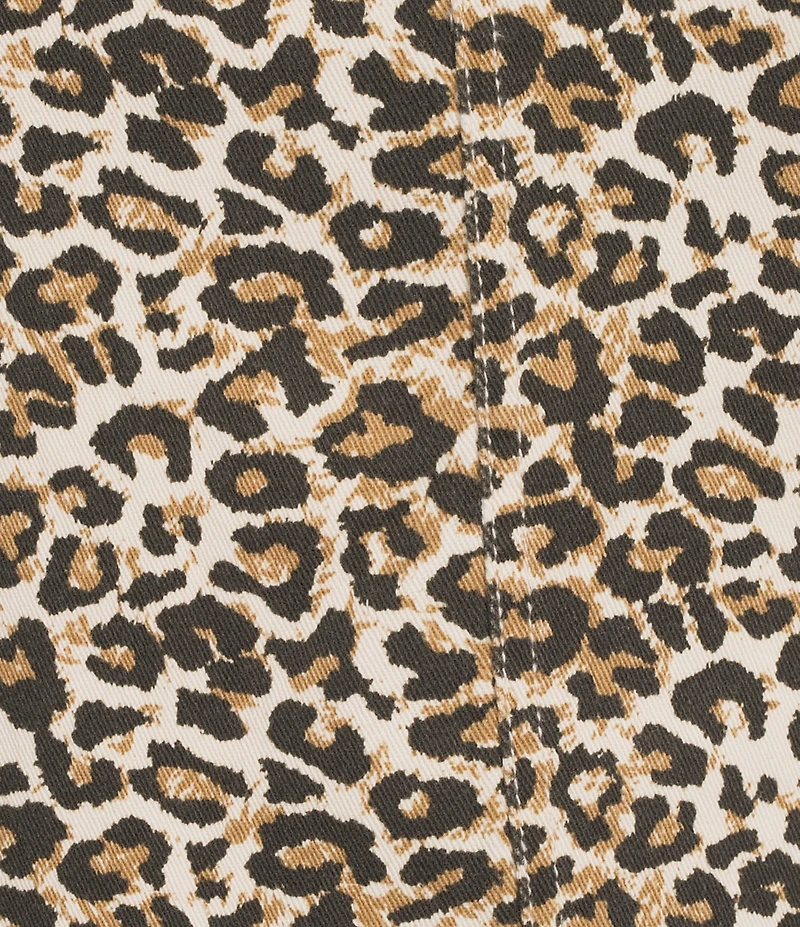 Skies Are Blue Plus Size Leopard Printed Mini Shift Dress