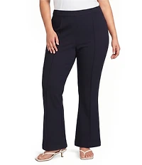 Skies Are Blue Plus Size Pull-On Flare Leg Pant