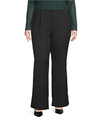 Skies Are Blue Plus Size Straight Leg Pants