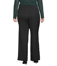 Skies Are Blue Plus Size Straight Leg Pants