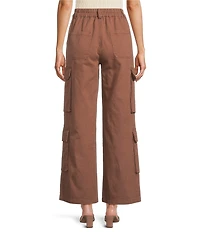 Skies Are Blue Straight Cargo Wide Leg Pants