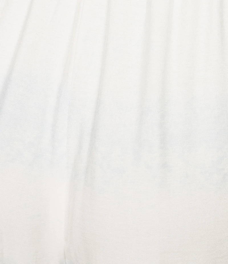 Skies Are Blue Tropical Placement Printed Wide Leg High Ride Coordinating Pants
