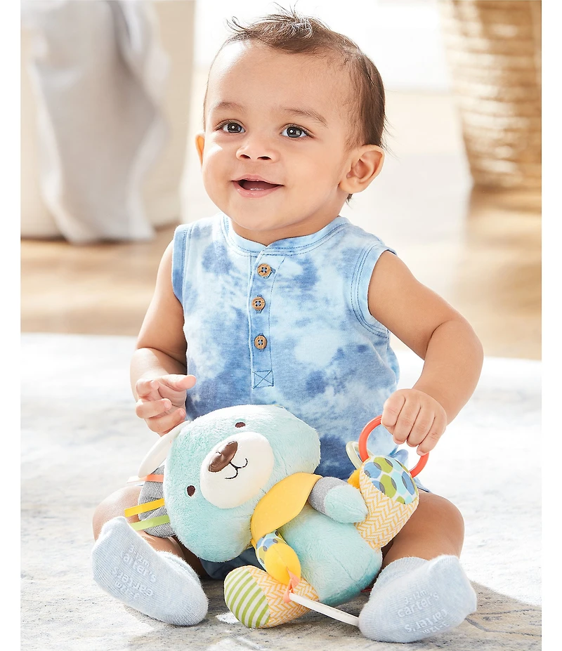 Skip Hop Bandana Buddies Bear Baby Activity Toy