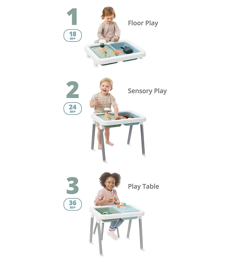 Skip Hop Discoverosity 3-in-1 Sensory Table For Toddlers