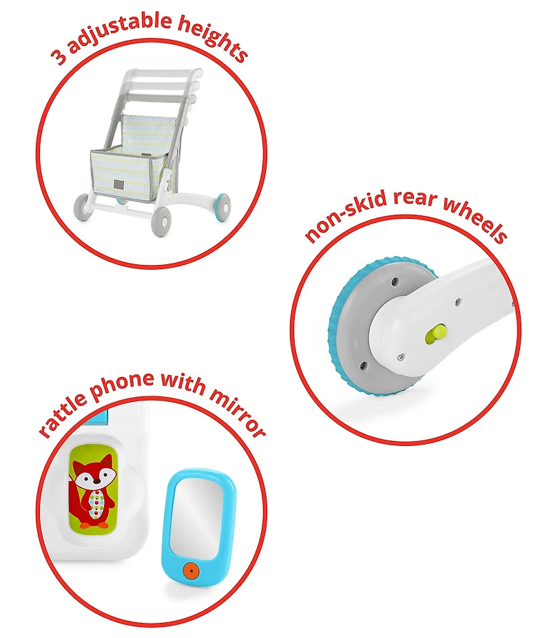 Skip Hop Explore & More Grow Along 4-in-1 Activity Walker