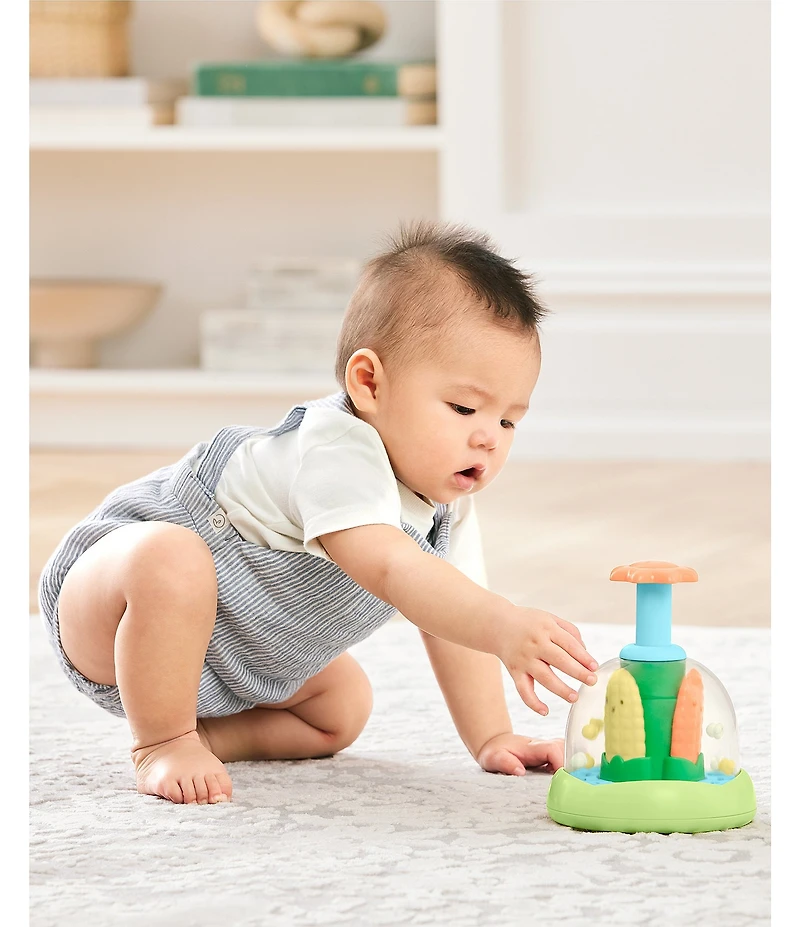 Skip Hop Farmstand Plush Spin Baby Toy