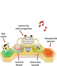 Skip Hop Farmstand See & Bee Steering Wheel & Tummy Time Baby Top