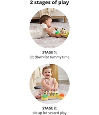 Skip Hop Farmstand See & Bee Steering Wheel & Tummy Time Baby Top