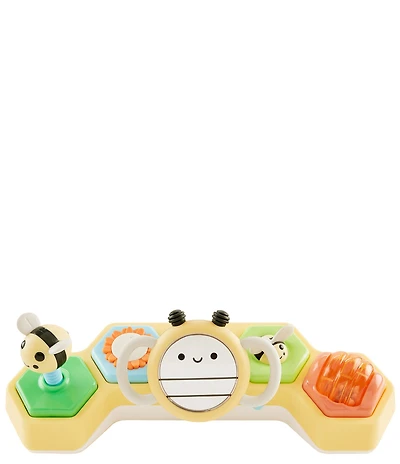 Skip Hop Farmstand See & Bee Steering Wheel & Tummy Time Baby Top