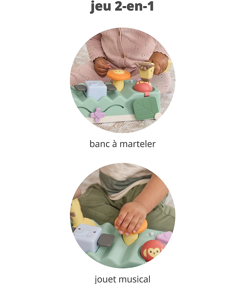 Skip Hop Geometric Wonders Musical Pounding Bench Baby Toy