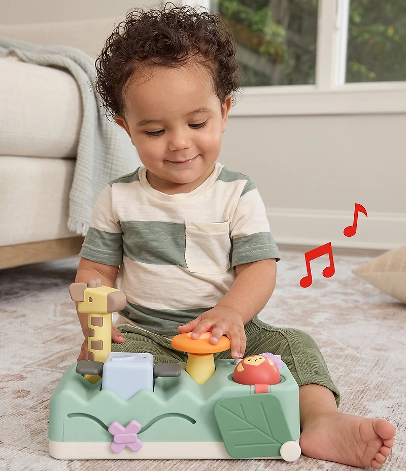 Skip Hop Geometric Wonders Musical Pounding Bench Baby Toy
