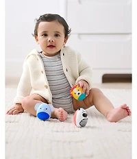 Skip Hop Jungle Beats Baby Egg Shaker Set of 3