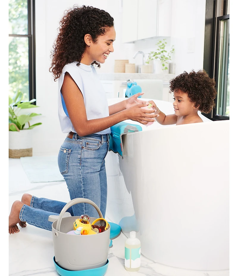 Skip Hop Moby Stowaway Bath Toy Bucket