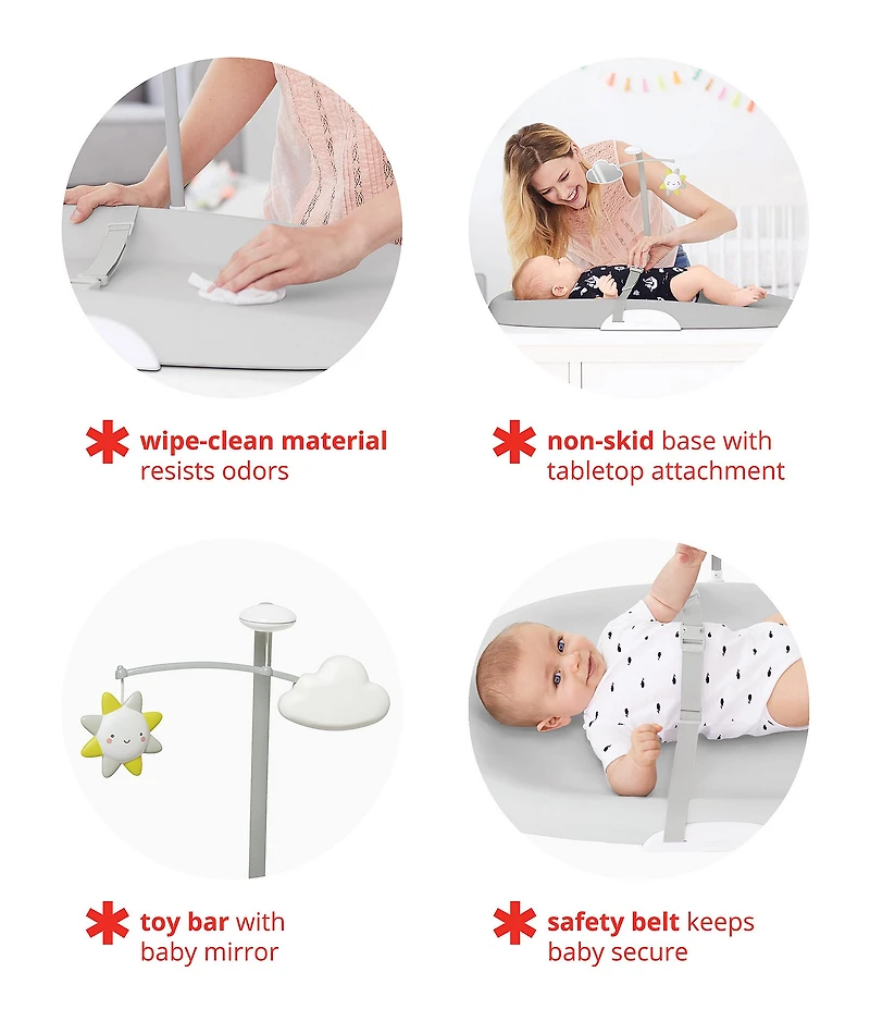 Skip Hop Nursery Wipe Clean Changing Pad