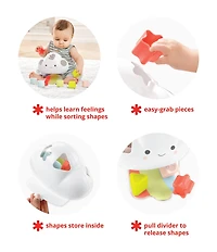 Skip Hop Silver Lining Cloud Feelings Shape Sorter