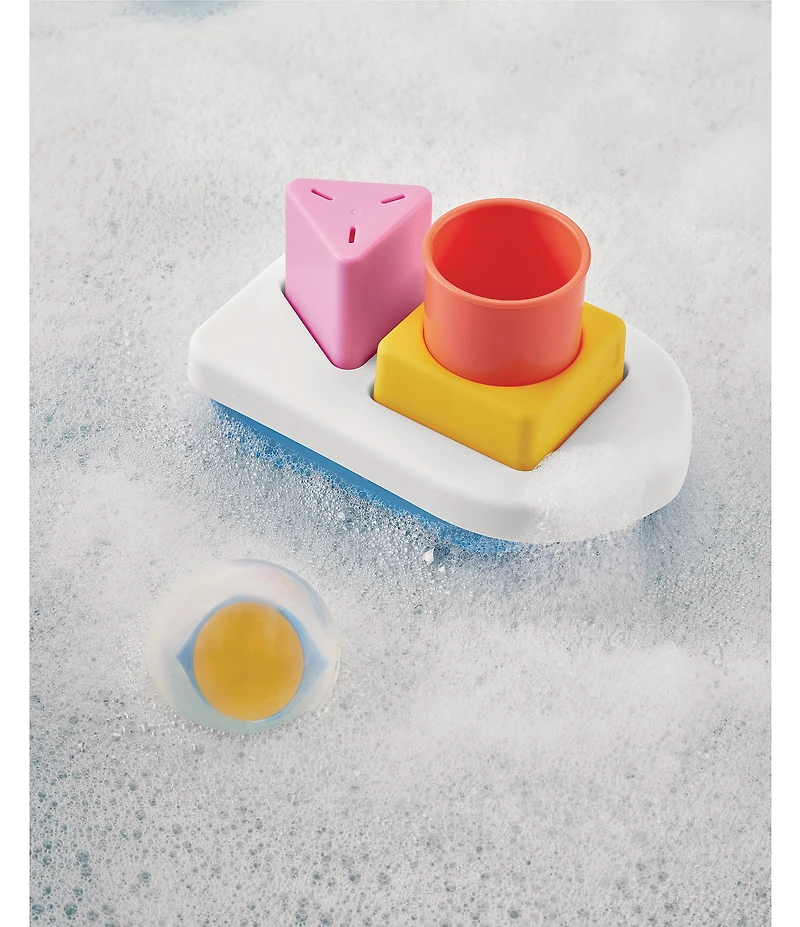Skip Hop STEM Learning And Play Stocking Boat Baby Bath Toy