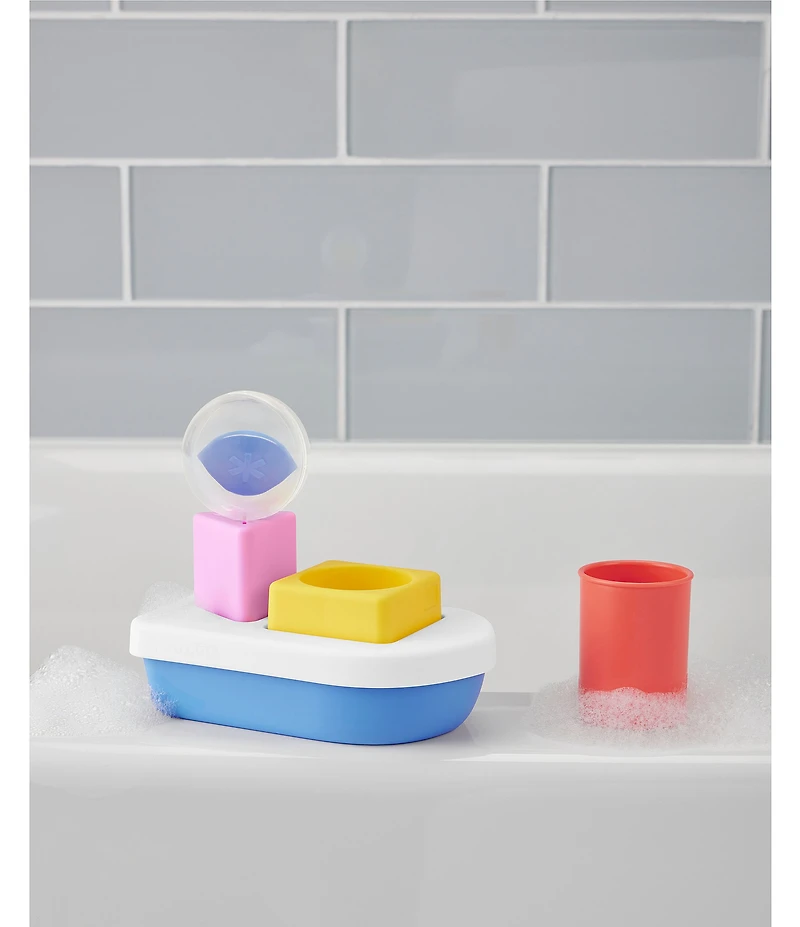 Skip Hop STEM Learning And Play Stocking Boat Baby Bath Toy