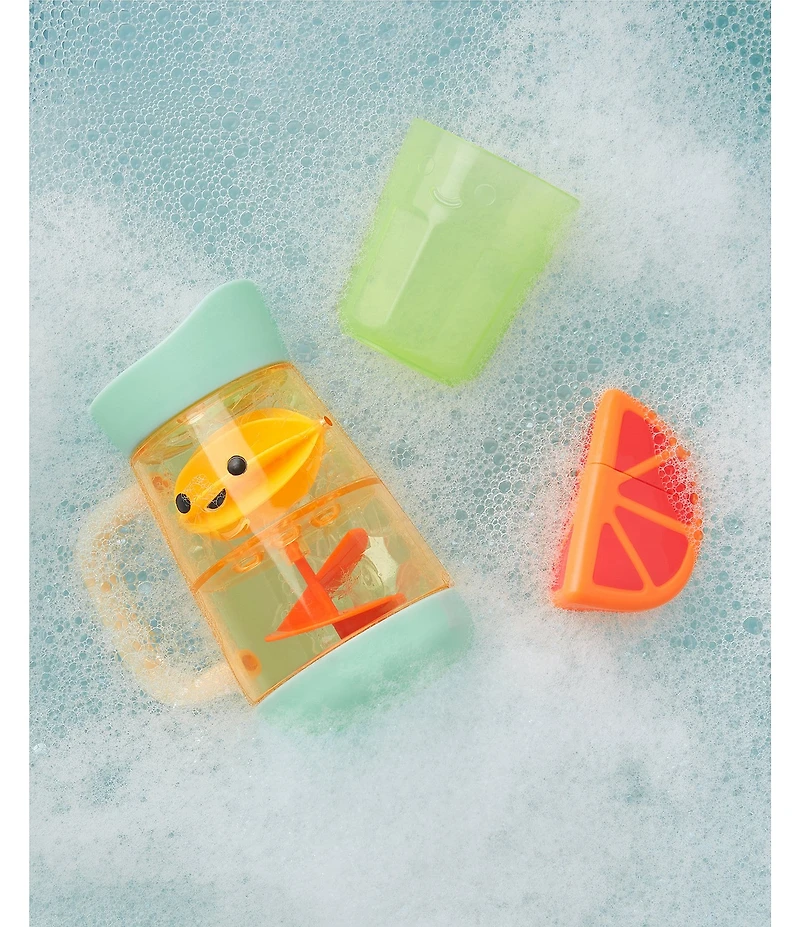 Skip Hop Tub-To-Table Cafe Swirl & Splash Lemonade Bath Toy Set