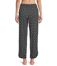 Sleep Sense Black Geo Print Coordinating Sleep Pants