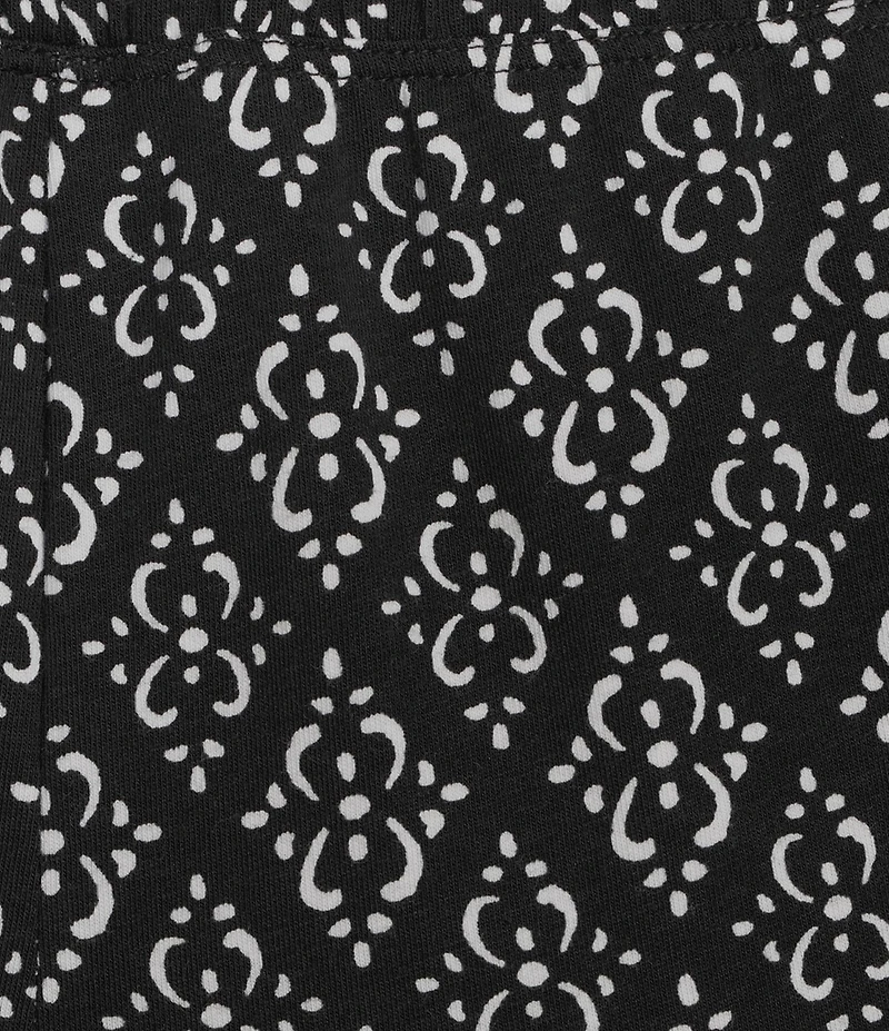 Sleep Sense Black Geo Print Coordinating Sleep Pants