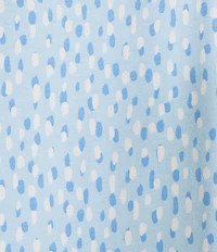 Sleep Sense Drop Print Short Sleeve Crew Neck Knit Nightgown