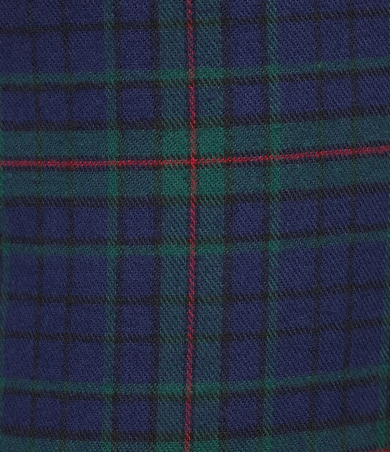 Sleep Sense Flannel Plaid Drawstring Elastic Waist Coordinating Holiday Sleep Pants