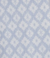 Sleep Sense Jersey Knit London Geo Long Sleeve Scoop Neck Coordinating Sleep Top