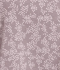 Sleep Sense Plus Size Jersey Knit Abstract Dot Long Sleeve Scoop Neck Coordinating Sleep Top