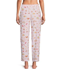 Sleep Sense Tossed Fall Print Coordinating Knit Sleep Pants