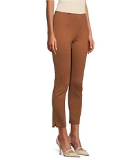 Slim Factor by Investments Coordinating Ponte Knit Ankle Skinny Pants
