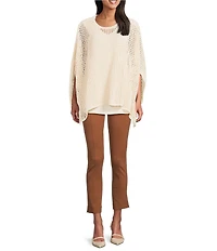 Slim Factor by Investments Coordinating Ponte Knit Ankle Skinny Pants