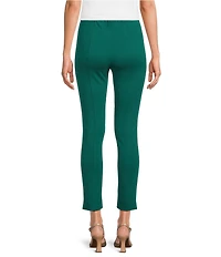 Slim Factor by Investments Coordinating Ponte Knit Ankle Skinny Pants