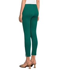 Slim Factor by Investments Coordinating Ponte Knit Ankle Skinny Pants
