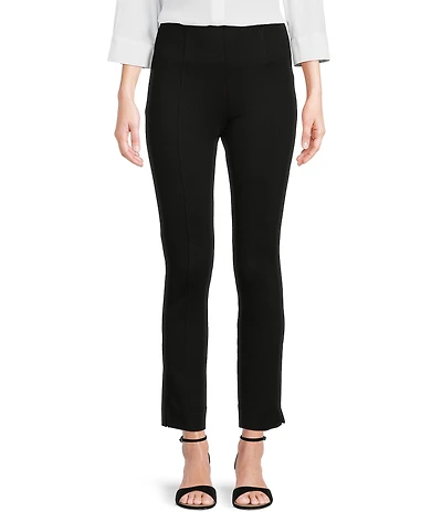 Slim Factor by Investments Coordinating Stretch Ponte Knit Ankle Skinny Pants