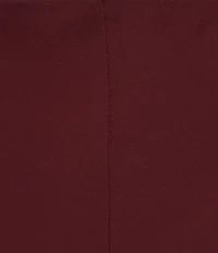 Slim Factor by Investments Ponte Knit No Waist Slim Straight Pants