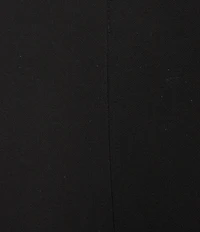 Slim Factor by Investments Plus Ponte Knit No Waist Flare Leg Beaded Trim Pants