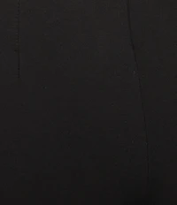 Slim Factor by Investments Ponte Knit No Waist Wide Leg Beaded Hem Pants