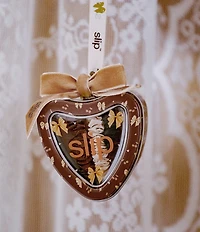 Slip Pure Silk Skinny Scrunchie Trio Tin Ornament Set