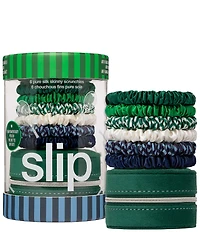 Slip Pure Silk Skinny Scrunchies With Complimentary Pouch