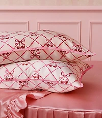 Slip Pure Silk Sweet Cherry Queen Pillowcase