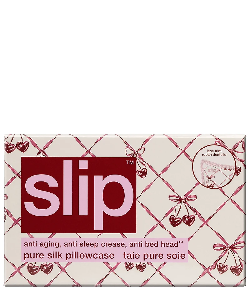 Slip Pure Silk Sweet Cherry Queen Pillowcase